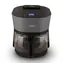 Lauben Glass&SteamAir Fryer 4500BG černá / Horkovzdušná fritéza / 1300 W / 4.5 l / 8 programů / 60-200°C 