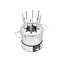 WMF Lono 04.1513.0011 stříbrná / Fondue / 1400W / 1.2l / 8 vidliček