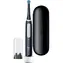 Oral-B iO Series 4 Matt Black / Elektrický zubní kartáček / magnetické iO / 4 režimy / AI / senzor tlaku / cestovní pouz