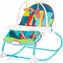 CHIPOLINO Dětské houpací křesílko Enjoy - modré / od 0 - 6 měsíců / do 9 kg