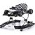 CHIPOLINO Chodítko interaktivní Car Racer 4v1 Black+White / od 6 měsíců / do 12 kg
