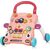 CHIPOLINO Chodítko interaktivní Funny Animals Pink / od 6 měsíců 