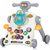 CHIPOLINO Chodítko interaktivní 3v1 Car Multicolor / od 6 měsíců 