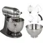 KitchenAid 5KSM175PSEMS stříbrná / Kuchyňský robot Artisan / 300W / 4.8 l / 10 rychlostí / planetární systém