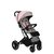MoMi ESTELLE PLUS LIGHT růžový / Sportovní kočárek / od 6 měsíců / do 22 kg