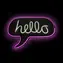 2Kids Toys LED NEON LIGHT lampička hello