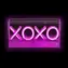 2Kids Toys LED NEON LIGHT lampička XOXO