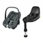 Maxi-Cosi Pebble S autosedačka Tonal Graphite + základna FamilyFix S / od narození (0-13 kg, do 83 cm)