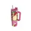 Quokka Nerezový termohrnek s brčkem Stream Pink Flambe 950 ml