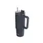 Quokka Nerezový termohrnek s brčkem Stream Black 950 ml