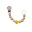 Hess Klips na dudlík Nature žlutá / od 0 let