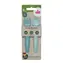 NIP NATURE line příbor 2ks, od 9m+, blue