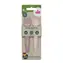NIP NATURE line příbor 2ks, od 9m+, pink