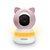 EVOLVEO Baby Monitor N5 růžová / Elektronická videochůvička / 360° dohled / obousměrná komunikace