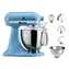 KitchenAid 5KSM175PSEVB matná modrá / Kuchyňský robot Artisan / 300W / 4,8L / 10 rychlostí