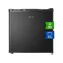 CHiQ CSD31D4E minibar stříbrná / 31 L / 41 dB / 2 přihrádky / -24 °C až +10 °C /  mrazák - lednice