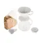 Hario V60 Dripper & Pot set bílá / dripper + server + filtry