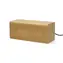 Nedis Digitální budík s rádiem dřevo / LED podsvícení / USB-C / Funkce odloženého buzení / FM 