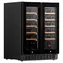 PHILCO PW 40 GDC černá / Vinotéka dvouzónová / 5–20 °C / 116 l / kapacita 40 lahví
