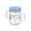 Little Dutch Hrnek trénovací 360° 200 ml Forest Friends modrá / od 6 měsíců