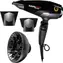 Rozbaleno - BaByliss BAB7000IE / Profesionální fén na vlasy / 2200W / 12 teplot & rychlostí / Difuzér / 2xkoncentrátor  / rozbaleno