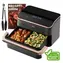 Cosori Dual Blaze TwinFry SMART černá / Horkovzdušná fritéza / 2800 W / 10 L / keramika