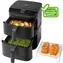 Cosori Turbo Tower černá / Horkovzdušná fritéza / 2630 W / 10.8 L / keramika