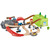 Hape vláčkodráha Bucket Builder s úložným boxem / 50 dílů / vláček s vagony / dráha / příslušenství / od 3 let