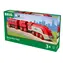 BRIO Rychlovlak s vagony červená (33557) / 1x vlak / 2x vagon / od 3 let