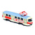 RAPPA Kovová česká retro tramvaj 16 cm PRAGUE / od 3 let
