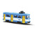 RAPPA Tramvaj kovová mini DPO Ostrava 8.5 cm / od 3 let