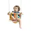 2Kids Toys Dětská textilní houpačka 100% bavlna pruhovaná / od 18 měsíců