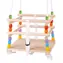 Bigjigs Toys Dřevěná korálková houpačka / od 12 měsíců