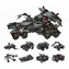 Qman Shadow Pulse Combat Vehicle 1413 sada 8v1 / Stavebnice / 714 dílků / od 6 let