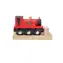Bigjigs Rail Dřevěný vláček Teriér červená / od 3 let