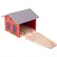 Bigjigs Rail Cihlové depo pro dva vláčky / od 3 let