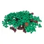 L-W Toys Kreativní set stromy / LEGO- kompatibilní / 50 dílků 