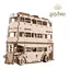 Ugears 3D dřevěné mechanické puzzle Harry Potter Rytířský autobus / od 14 let / 268 dílků / Obtížnost: střední