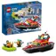 LEGO® City 60373 Hasičská záchranná loď a člun / Počet dílků: 144 / od 5 let