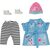 ZAPF Creation Baby Born Deluxe Jeans Dress Dress set oblečení pro panenku - 43 cm / od 3 let 
