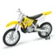 Welly Motocykl Suzuki RM250 žlutá / 1:18 / od 3 let