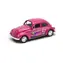 Welly Volkswagen Beetle růžová duhová / 1:34 / od 3 let