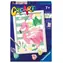 Ravensburger CreArt Růžový plameňák / od 7 let