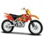 Maisto KTM 525SX oranžová / měřítko 1:18 / od 3 let