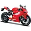 Maisto Ducati 1199 Panigale červená / měřítko 1:12 / od 3 let