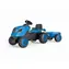 Smoby Šlapací traktor Farmer XL s vozíkem modrá / od 3 let