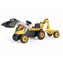 Smoby Šlapací traktor Builder Max s bagrem a vozíkem / od 3 let