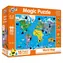 Galt Magické puzzle - Mapa světa / od 4 let