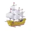 Woodcraft Dřevěné 3D puzzle Obchodní loď / 77 dílků / od 8 let / Obtížnost: jednoduchá