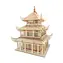 Woodcraft Dřevěné 3D puzzle Yueyang Tower / 98 dílků / od 8 let / Obtížnost: jednoduchá